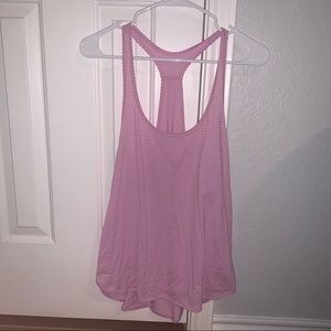 scalloped lululemon tank